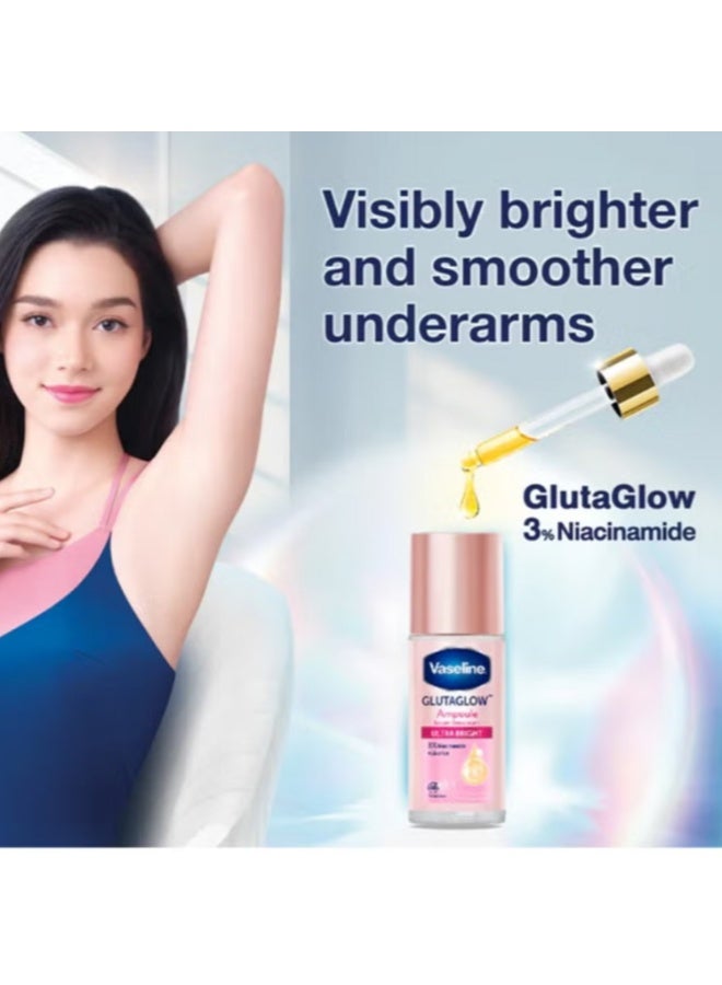 Vaseline GlutaGlow Ampoule Serum Deodorant Ultra Bright 45ml - Image 3